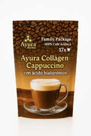 Capuchino con colágeno y ácido Hialúronico Ayura - Imagen 3