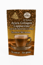 Capuchino con colágeno y ácido Hialúronico Ayura - Imagen 2