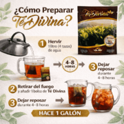 Té Divina Infusión de hierbas Original receta del Dr Ramos - Imagen 3
