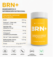 BRN+ IT WORKS! Complemento alimenticio con cromo y extractos botánicos - Imagen 4