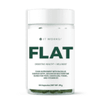 FLAT It Works – Complemento alimenticio con enzimas digestivas, Bacillus subtilis DE111®, fibra, plantas y vitamina B3