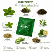Té Complex Hierbabuena Xtevia | En Polvo soluble en sobres - Imagen 3
