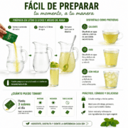 Té Complex Hierbabuena Xtevia | En Polvo soluble en sobres - Imagen 4